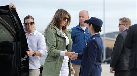 Melania Trump reveals message behind 'I really don't care' jacket | US News | Sky News