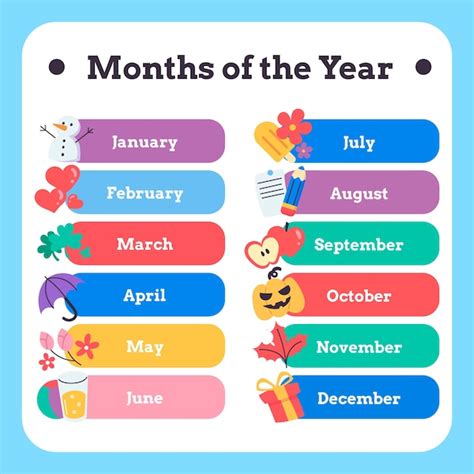 Month Names Images - Free Download on Freepik