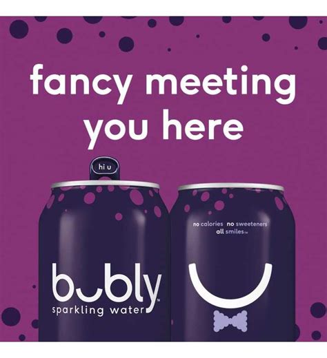 bubly Blackberry Sparkling Water, 12 oz Cans, 8 count