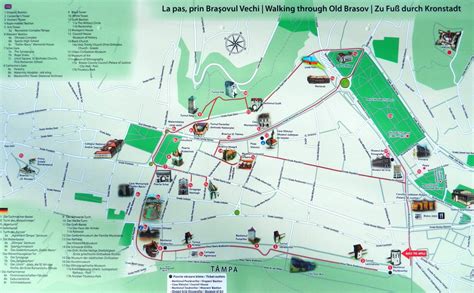 Brasov Old Town Map - The Incredibly Long Journey