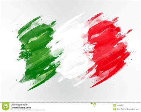 Italy flag drawn. A artistic interpretation of the italy flag #Sponsored , #AD, #Advertisement ...