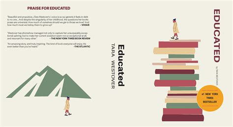 Educated book cover on Behance