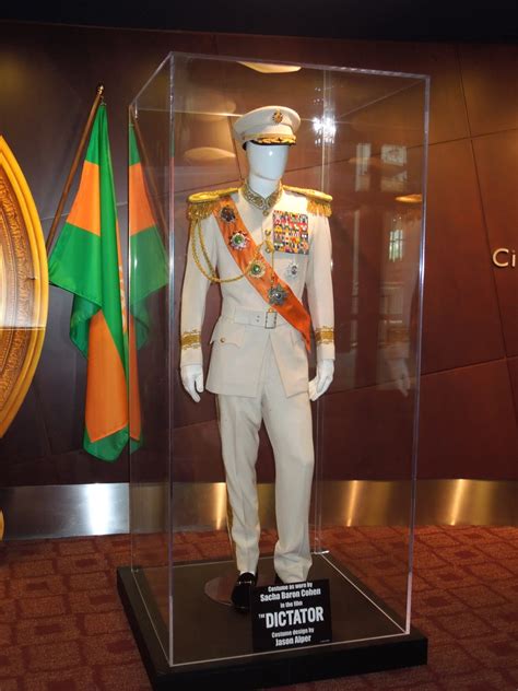 Original costumes from The Dictator on display... | Hollywood Movie ...