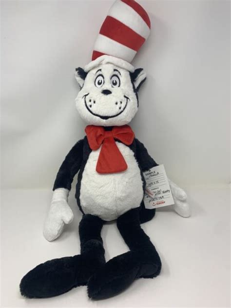 DR SEUSS - The Cat in the Hat - 20" 50cm Plush Plushie Toy - Aurora Sample | eBay