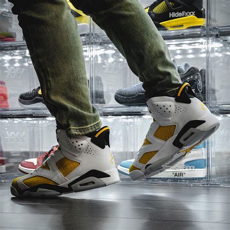 Jordan 6 "Yellow Ochre" Release Date CT8529-170 | SneakerNews.com