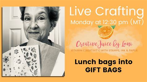 Transform Lunch Bags Into Gift Bags with Decorative Masks - YouTube