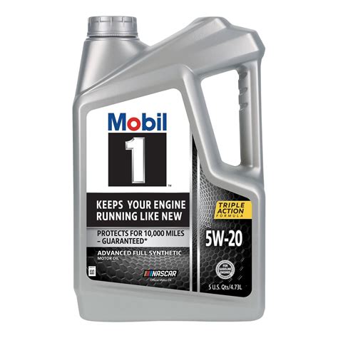 Mobil 1 5W-20 Full Synthetic Engine Oil 5 Quart