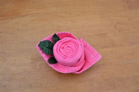 Rose Napkin Fold DIY - Liz Bushong