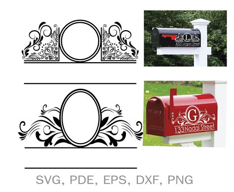 Cricut Mailbox Decal SVG