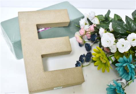 DIY Floral Monogram