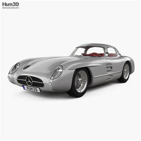 Mercedes-Benz SLR 300 Uhlenhaut Coupe con interior 1958 Modelo 3D - Descargar Sports car on ...