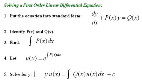 Differential Equation Calculator