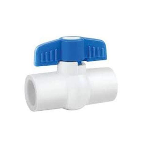 Prince 1 Inch UPVC Plastic Ball Valve (White) : Amazon.in: Home Improvement