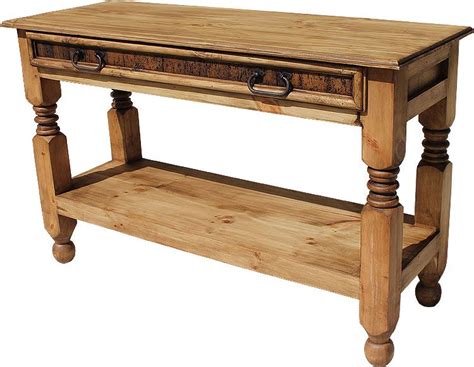 $244 Lyon Console Table | Rustic console tables, Rustic pine furniture, Mexican furniture