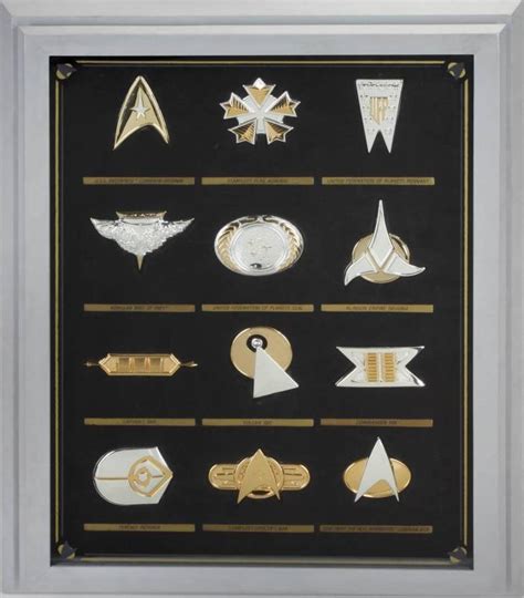 STAR TREK INSIGNIA COLLECTION - Current price: $400