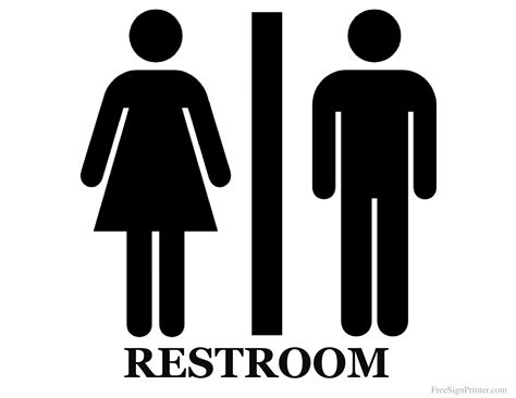 Toilets Signs | Poster Template