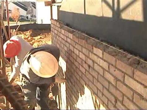 Moisture Management in Residential Construction Series - Brick Installation Drainage Cavity Wall ...