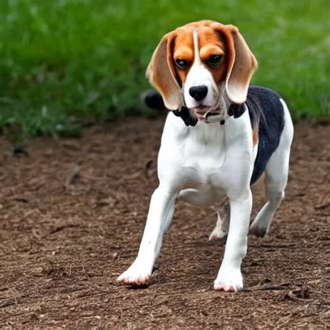 a beagle playing in the backyard | Stable Diffusion | OpenArt