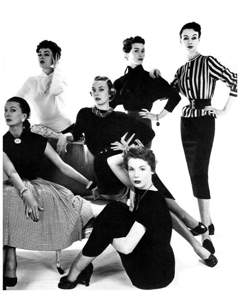 1950s Fashion Models