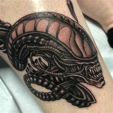 101 Best Xenomorph Tattoo Ideas You Have To See To Believe!