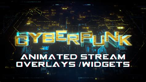 Cyberpunk 2077 Animated Stream Design :: Behance