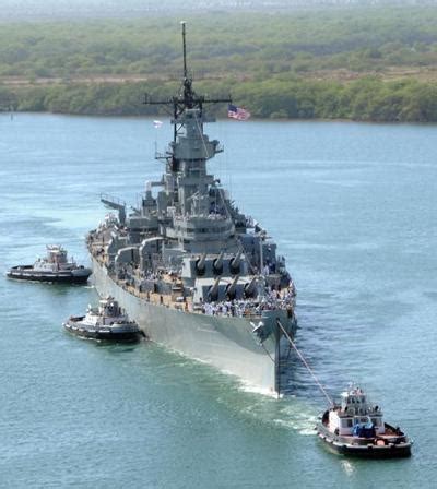 Historic ‘Mighty Mo’ returns to Battleship Row | Top Stories ...