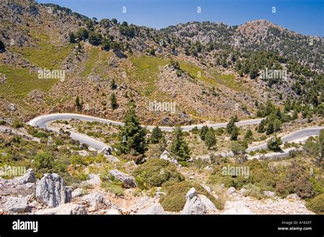 Cretean landscape Crete Greece Stock Photo - Alamy