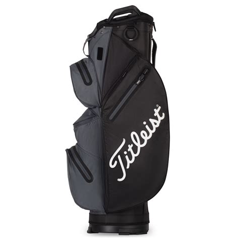 Titleist 2021 Cart 14 Lightweight Golf Cart Bag Black/Charcoal | Scottsdale Golf