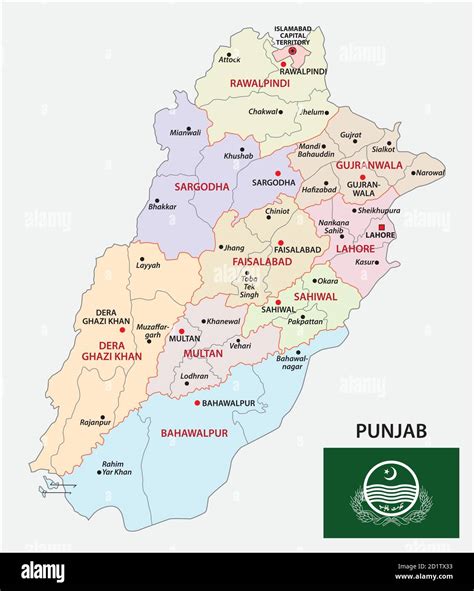 Punjab map hi-res stock photography and images - Alamy