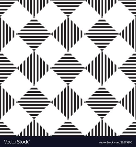 Seamless pattern of square shapes Royalty Free Vector Image