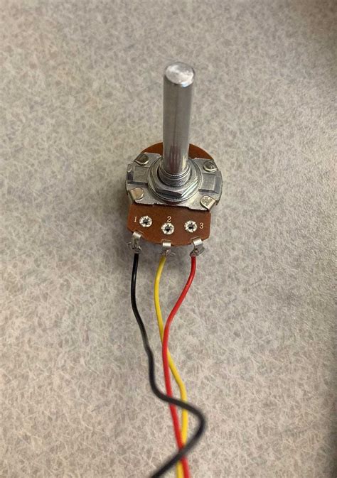 Potentiometer Wiring Diagram Wiring Diagram - vrogue.co