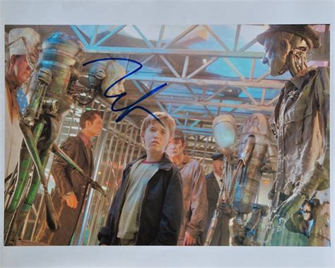 HALEY JOEL OSMENT Signed Photo - A.I. ARTIFICIAL INTELLIGENCE w/coa ...