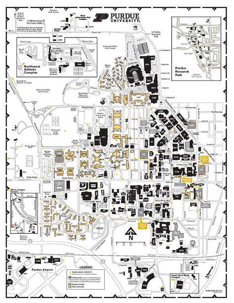 Purdue University Map