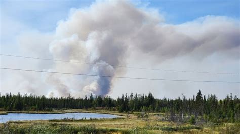 Fires around Yellowknife to flare up until snowfall: N.W.T. minister | CBC News