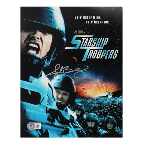 Jake Busey Signed "Starship Troopers" 8x10 Photo (Beckett) | Pristine Auction