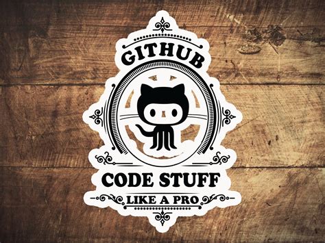 Github Code Stuff Like a Pro Stickers - Etsy