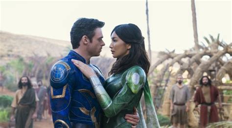 600x600 Richard Madden and Gemma Chan Eternals Movie 600x600 Resolution Wallpaper, HD Movies 4K ...