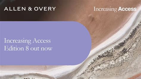 Allen & Overy on LinkedIn: Increasing Access - Allen & Overy