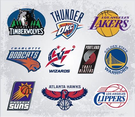 NBA Team Vector Logos - Vector Download