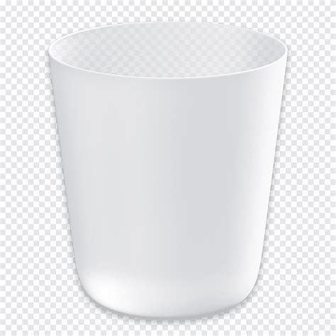 White bucket illustration, Trash Computer Icons OS X Yosemite, trash ...