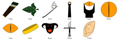 The Lord Of The Rings Icons Pack - Download, Screenshots