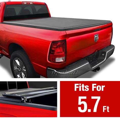 Premium Fits 2009-2017 Dodge Ram 1500 5.8ft/69.6in Bed Tri-Fold Tonneau Cover | eBay