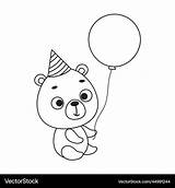 Birthday Hat Coloring Page sketch template
