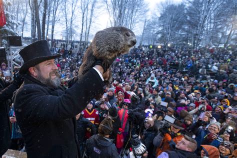 Happy Groundhog Day: Punxsutawney Phil says there will be 6 more weeks of winter | WWTI ...