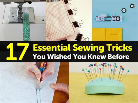 17 Essential Sewing Tricks You Wished You Knew Before