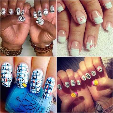 Back-to-School Nail Art Designs | POPSUGAR Beauty