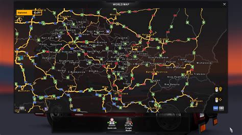 Euro Truck Simulator 2 Map - Euro Truck Simulator 2