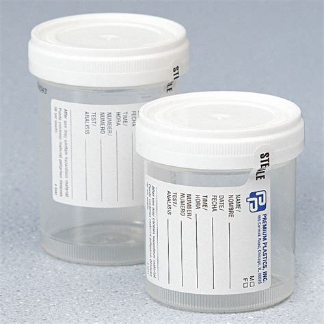 GENT-L-KARE Specimen Container, 4 oz Capacity, Clear, PK 300 - 3TAV5|4936 - Grainger