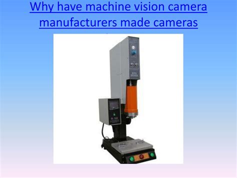 PPT - Why have machine vision camera manufacturers made cameras recognize patterns PowerPoint ...