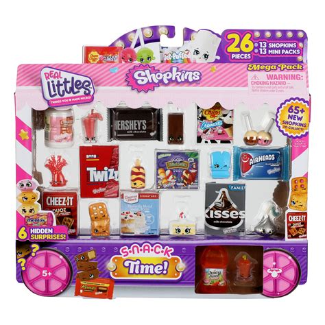 Buy Shopkins Real Littles Mega Pack | 13 Plus 13 Branded Mini Packs (26 ...